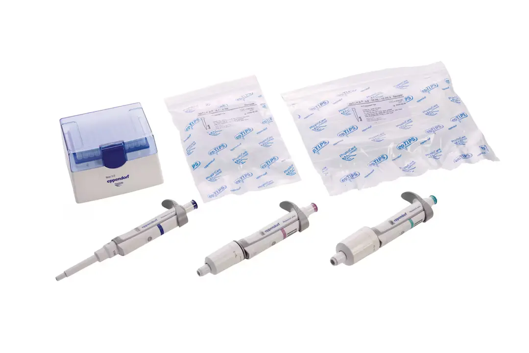 EPPENDORF Research® Plus 100–1000 µL, 0,5–5 mL, 1–10 mL Ayarlanabilir Otomatik Pipet Seti